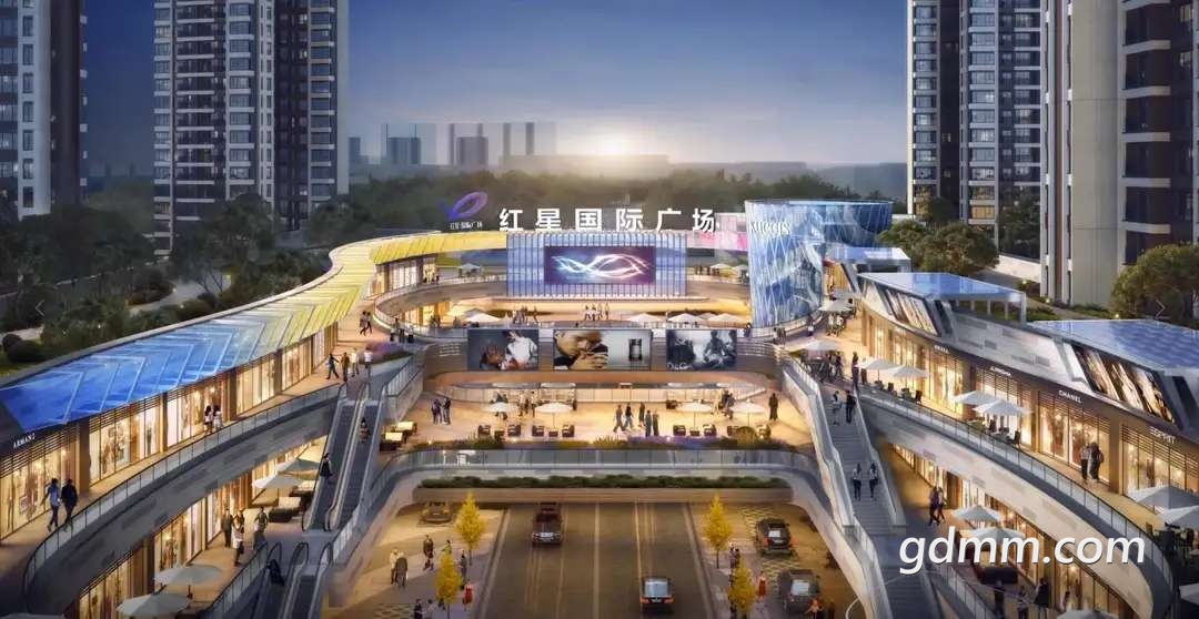 中国著名商业地产专家考察广东信宜红星国际广场
