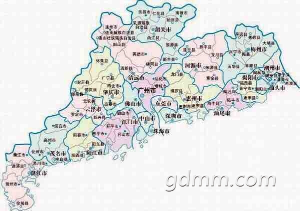 对广东行政区划及产业建议粤西是湛江茂名合并组建新湛江市
