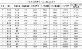 2025��㶫ʡ21��������˰ռ��������������: