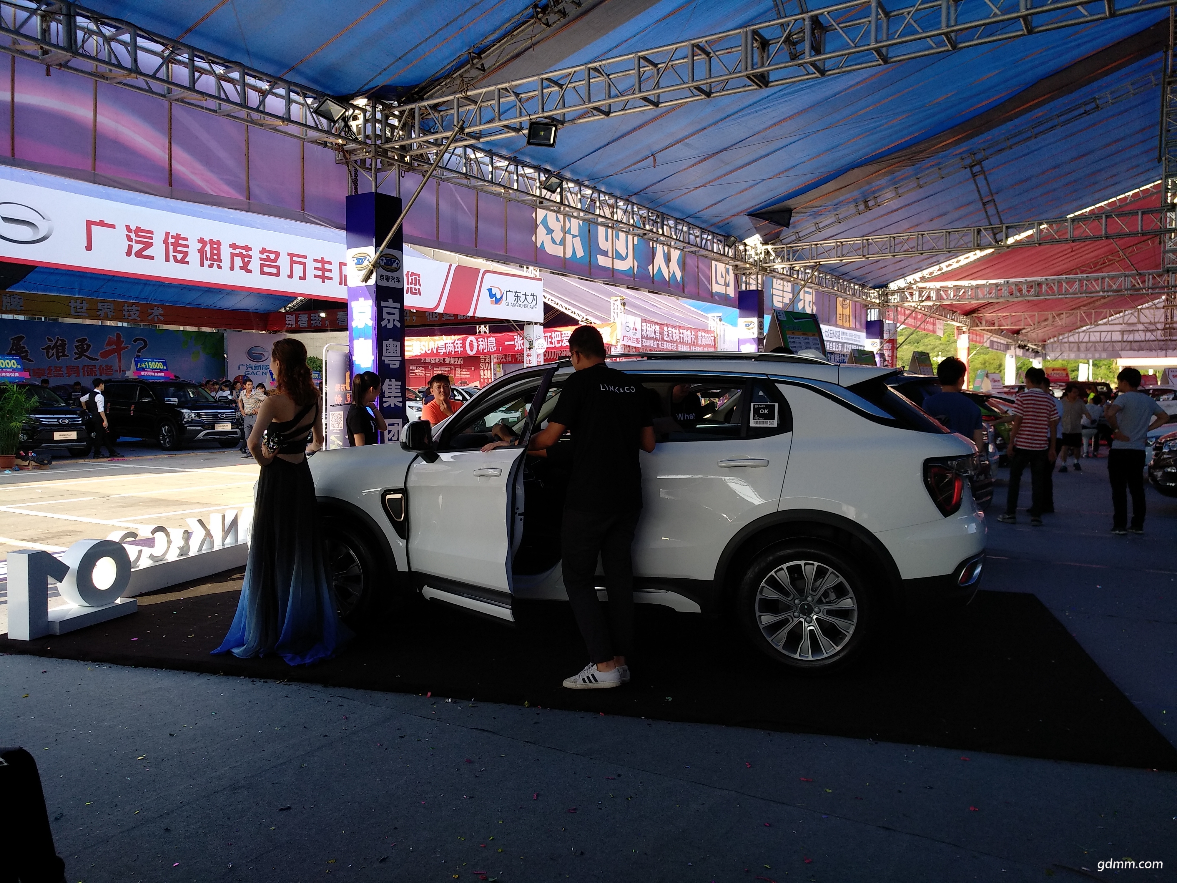 市民公园车展有得食有得玩