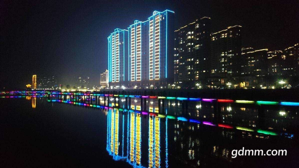 随手拍水东夜景-茂名论坛-话说茂名