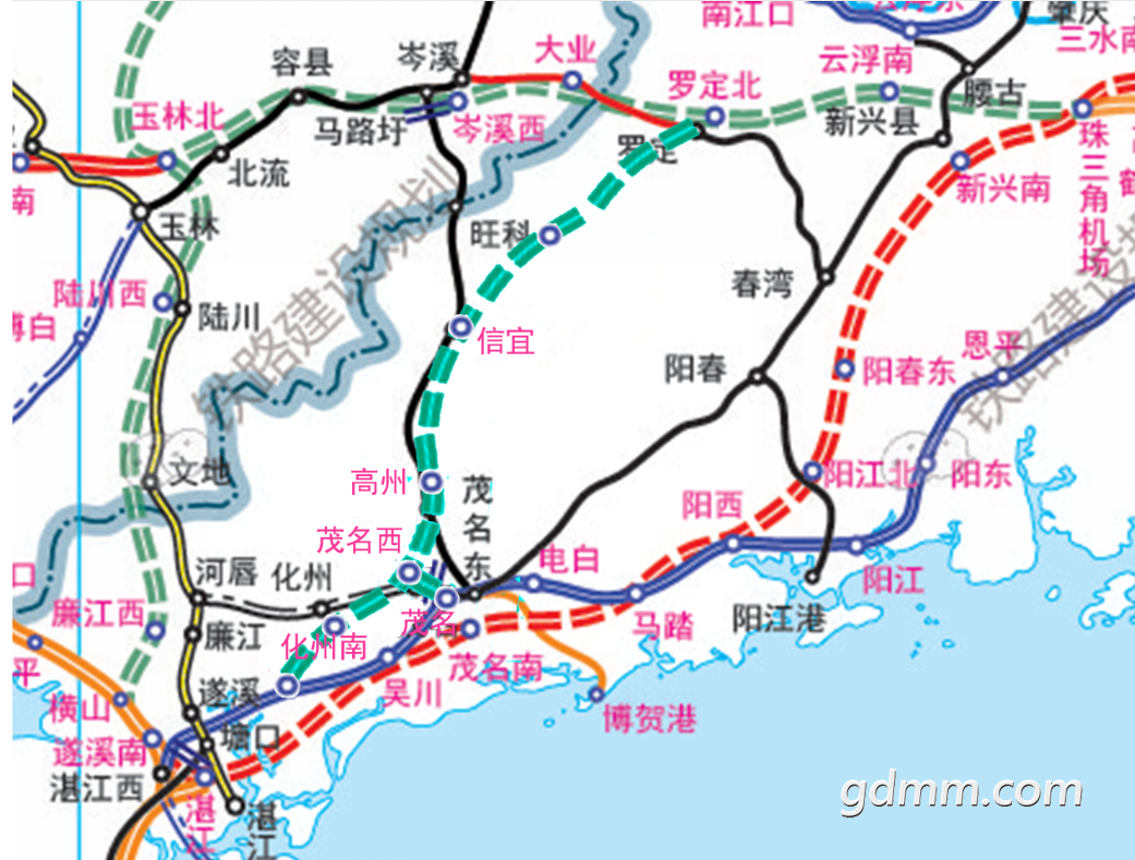 信宜真的无缘南深高铁了
