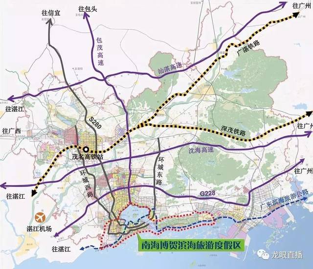 广东滨海旅游公路最新进展茂名段基本清表完毕