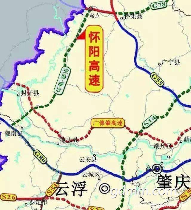 未来信宜有可能成为粤西交通枢纽广东西部重要门户信宜未来高速规划
