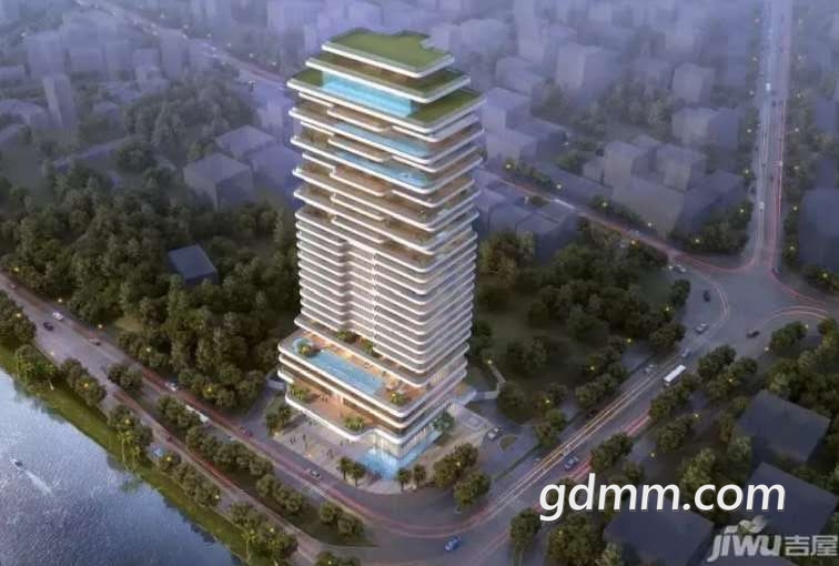 许智明在高州城冼太大桥桥头的大楼终于开始动工了