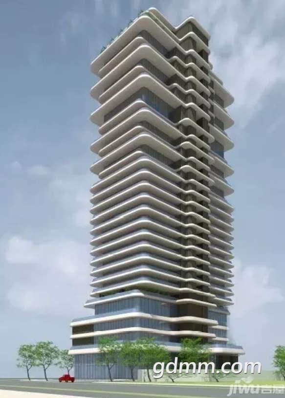 许智明在高州城冼太大桥桥头的大楼终于开始动工了