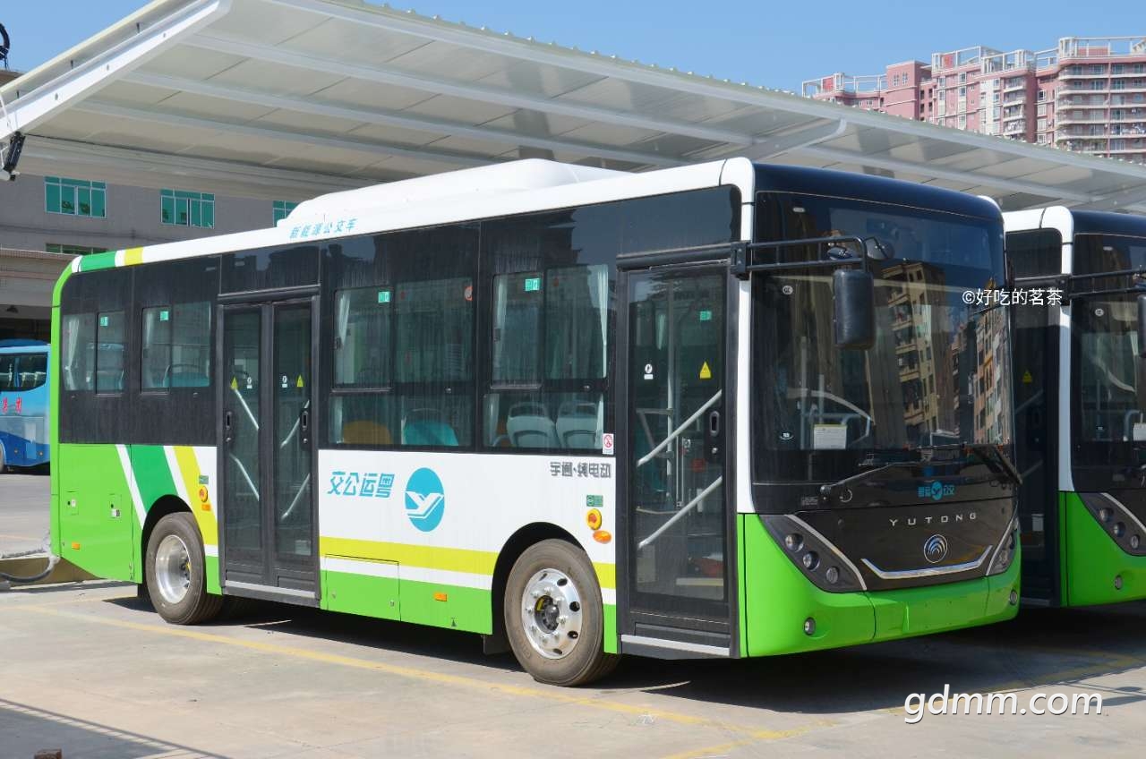 多图直击电白粤运公交宇通e8i新车回到了共16辆