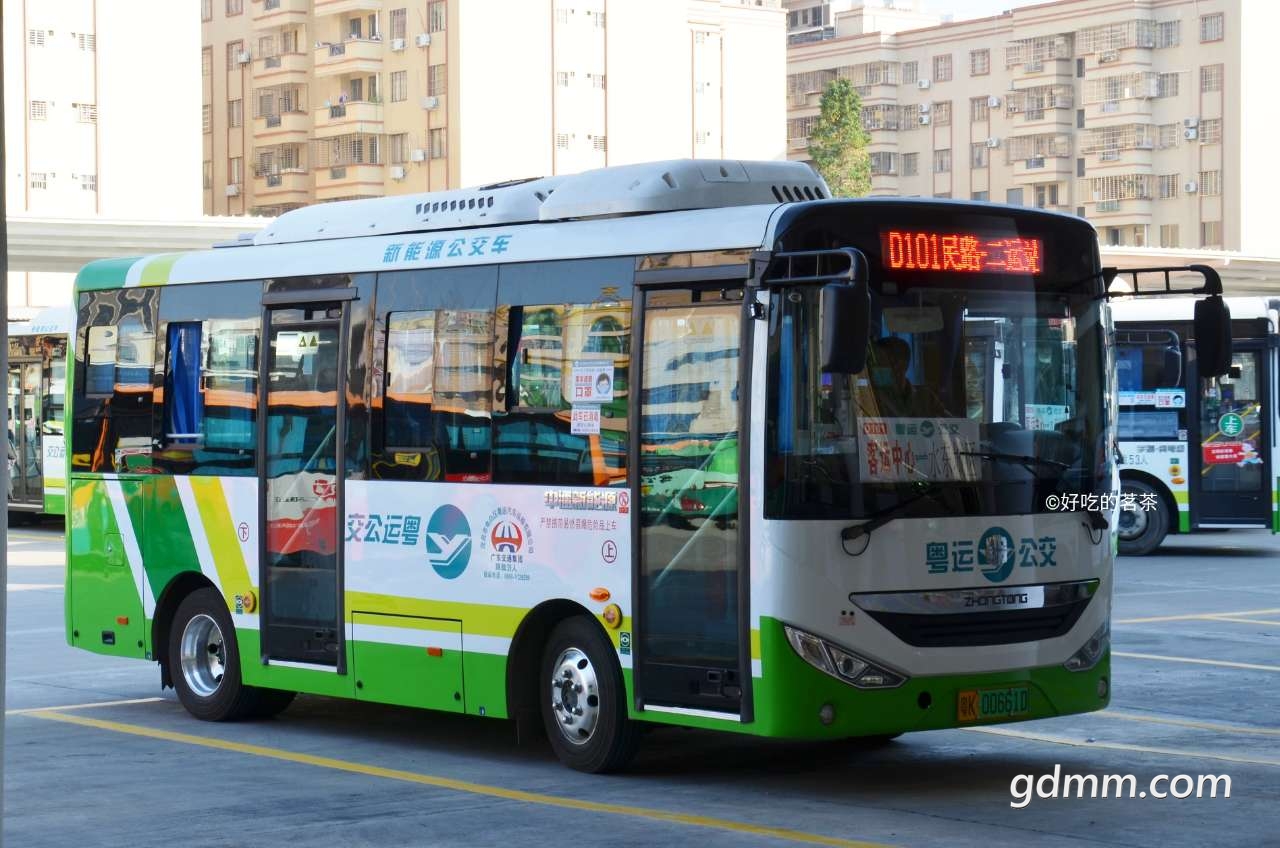 多图直击2021年1月1日电白粤运新车上路靓不靓