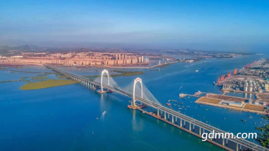 美丽电白水东湾跨海大桥即将通车啦
