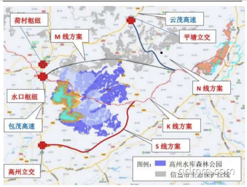 阳信高速公路多条选线方案
