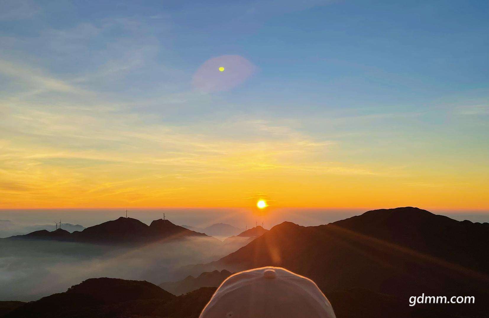 信宜大雾岭大田顶睇日出